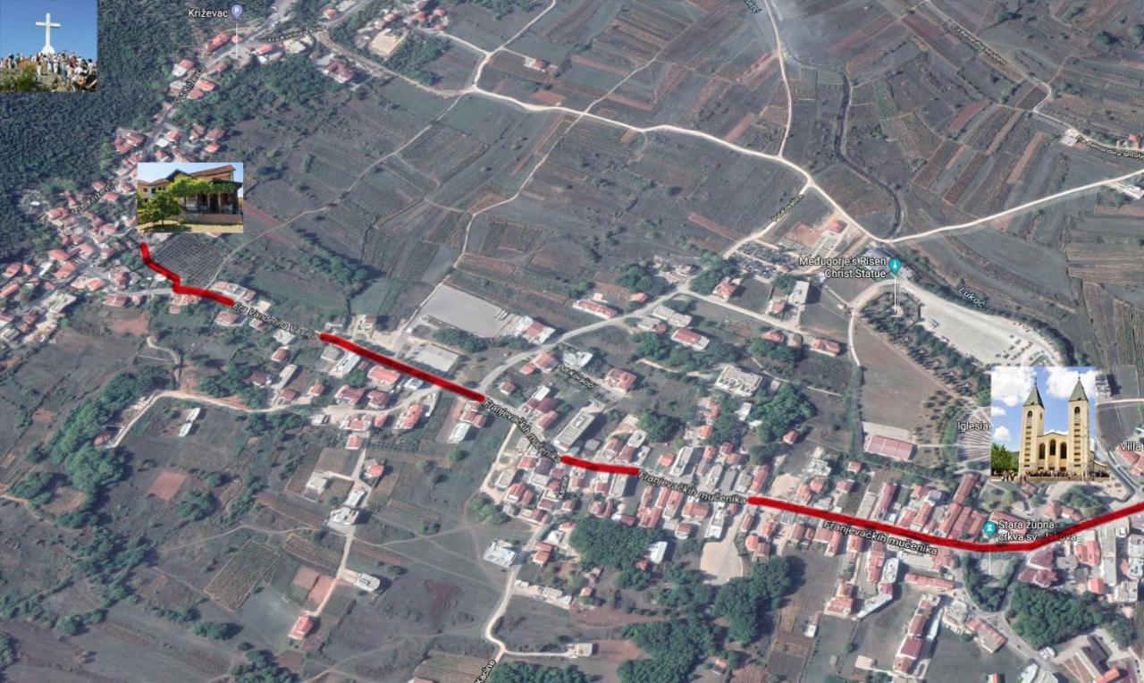 Hotel Pansion Ruzic Međugorje Zewnętrze zdjęcie
